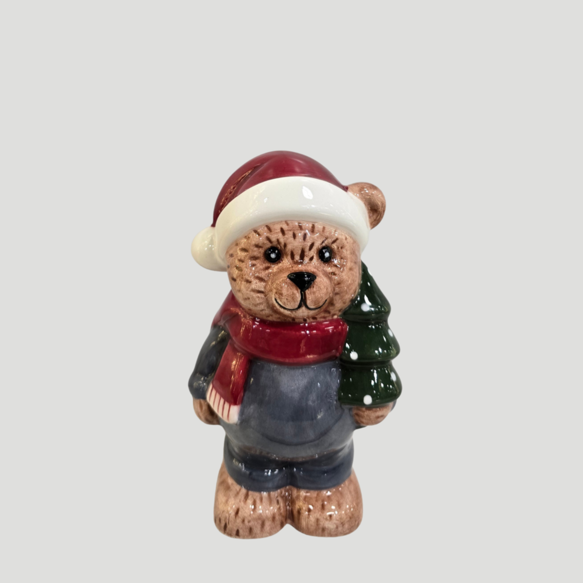 Porcelain Bear with Tree