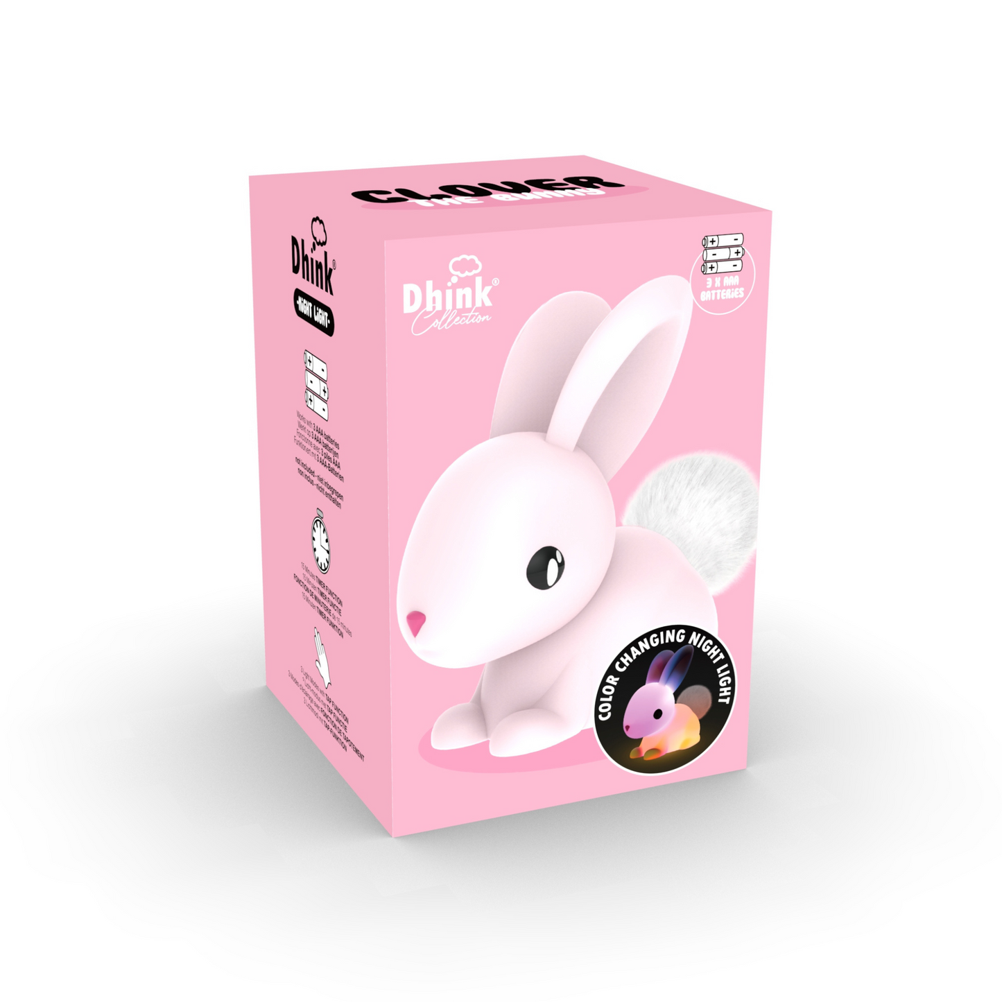 Clover the Bunny Battery Night Light