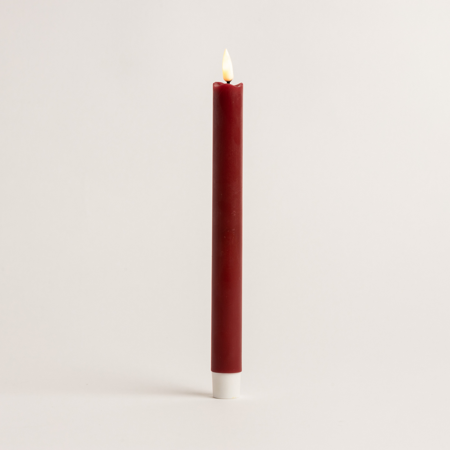 Red LED Table Candle Two Pack