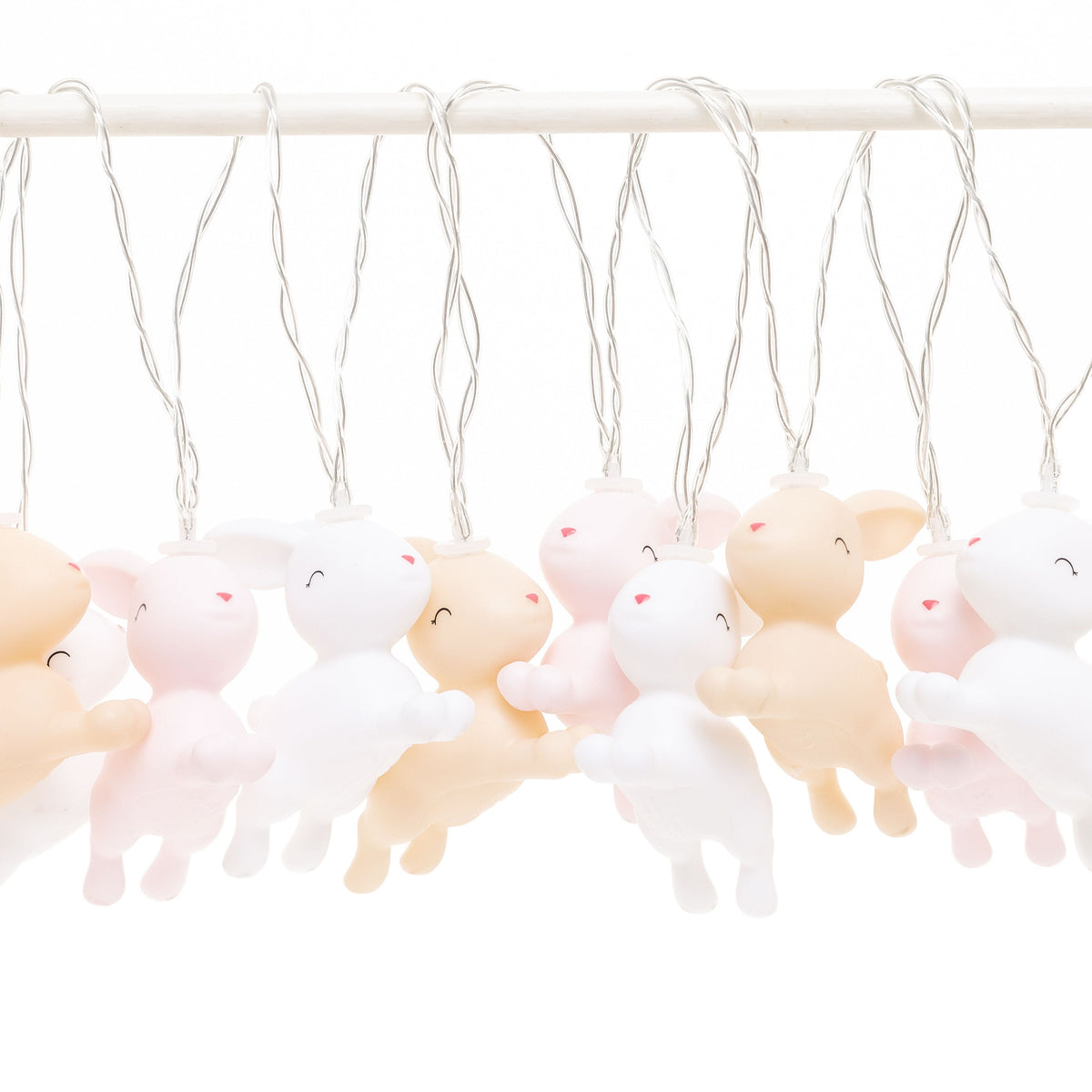 Pastel Bunny Fairy Lights String