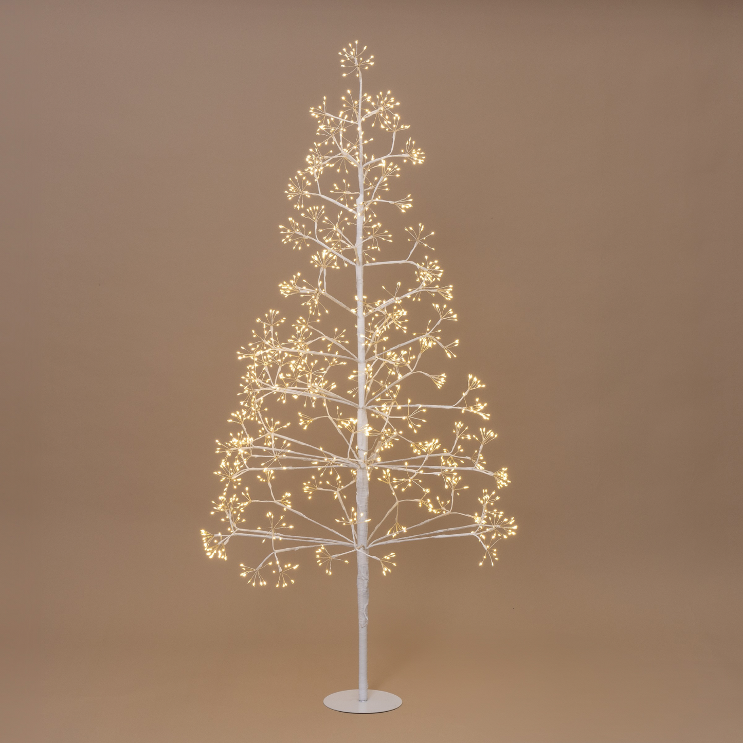 Medium (150cm) White WW Frankfurt Starburst LED Tree