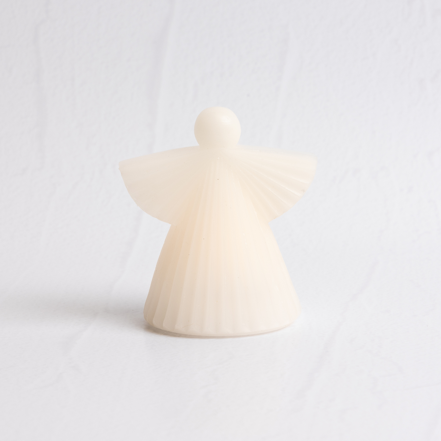 11cm White Winged Angel Candle