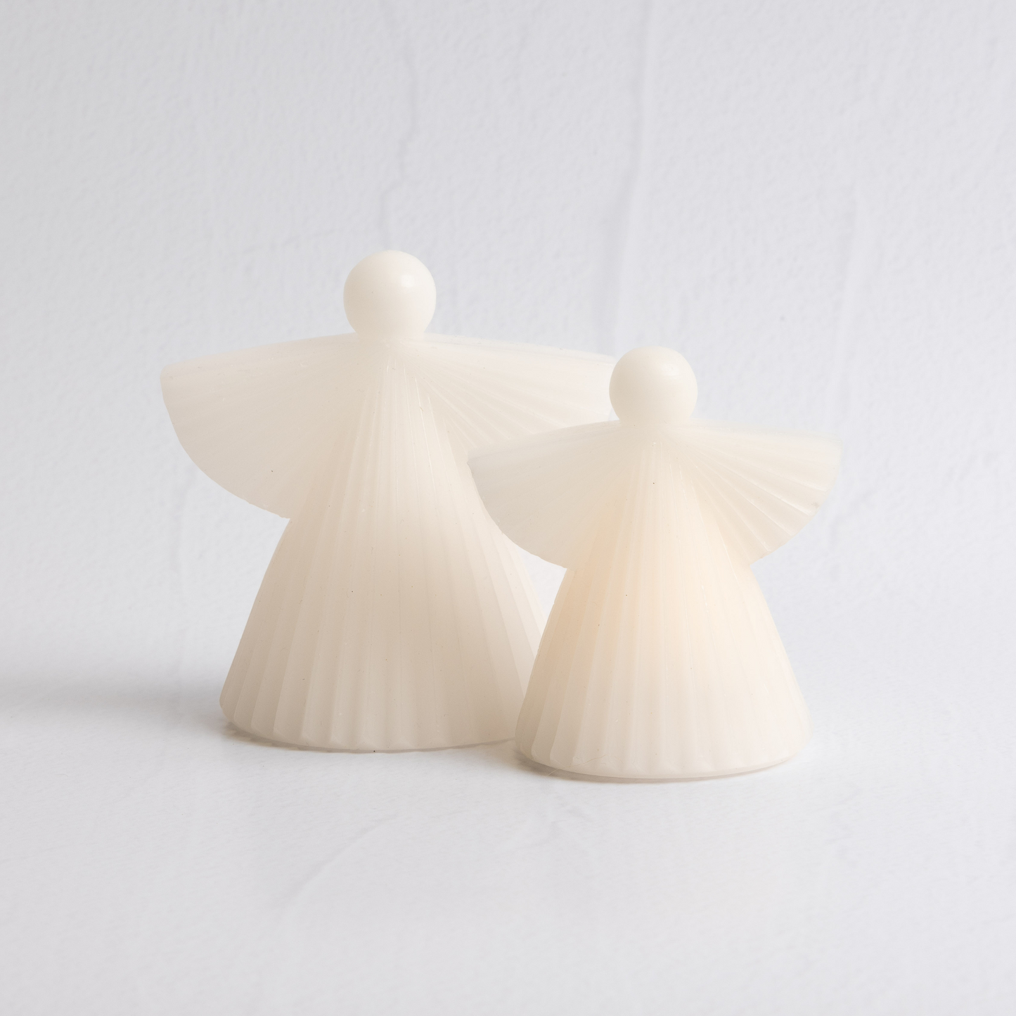 11cm White Winged Angel Candle