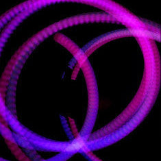 USB LED Night Poi Pair