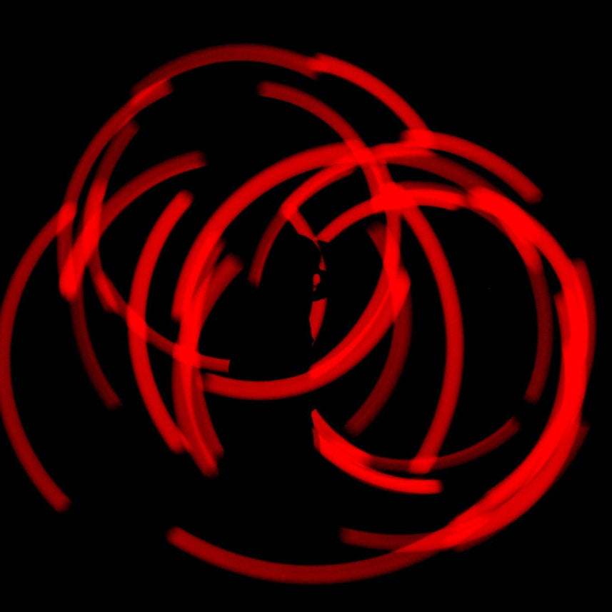 Battery LED Night Poi Pair