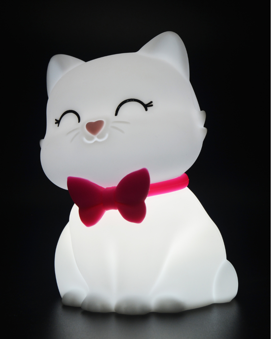 Squishy Tosh the Cat Battery Night Light